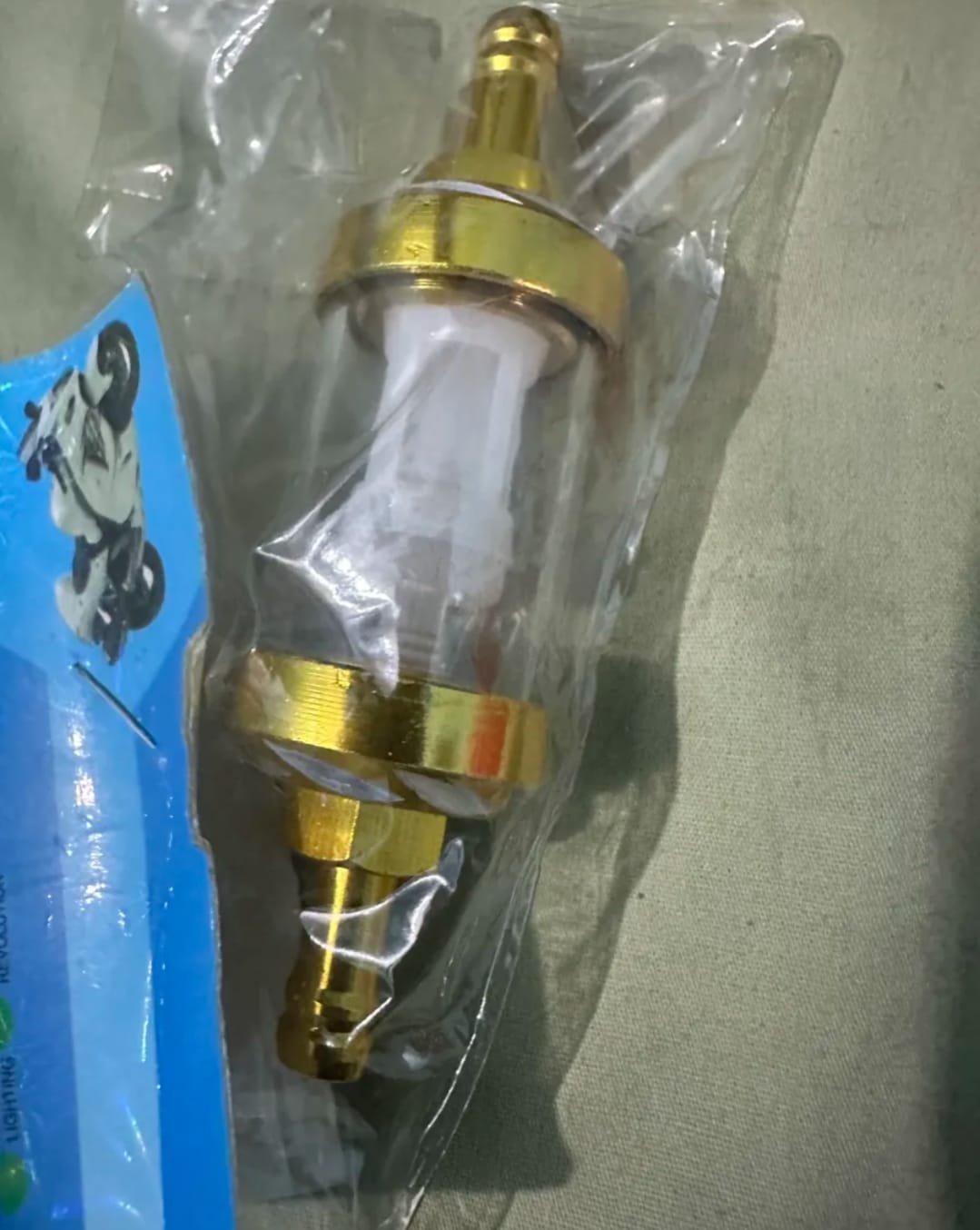 Universal Aluminum Glass Motorcycle Oil Filter HHC