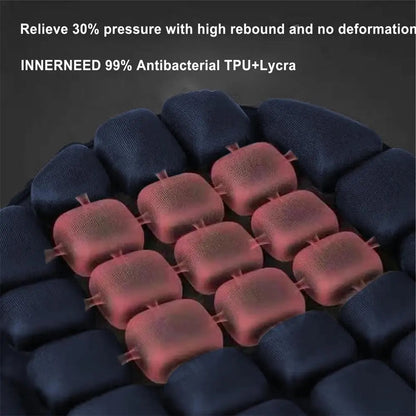 Motorcycle 3D Breathable Non-Slip Seat Cushion Pad HHC