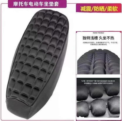 Motorcycle 3D Breathable Non-Slip Seat Cushion Pad HHC