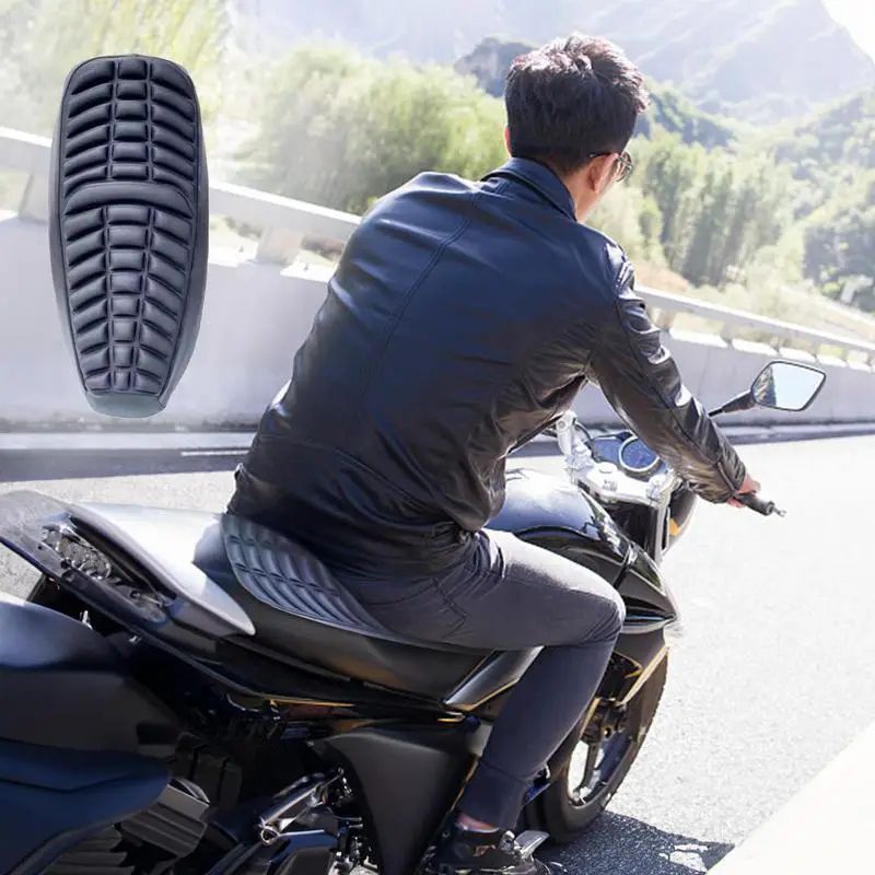 Motorcycle 3D Breathable Non-Slip Seat Cushion Pad HHC