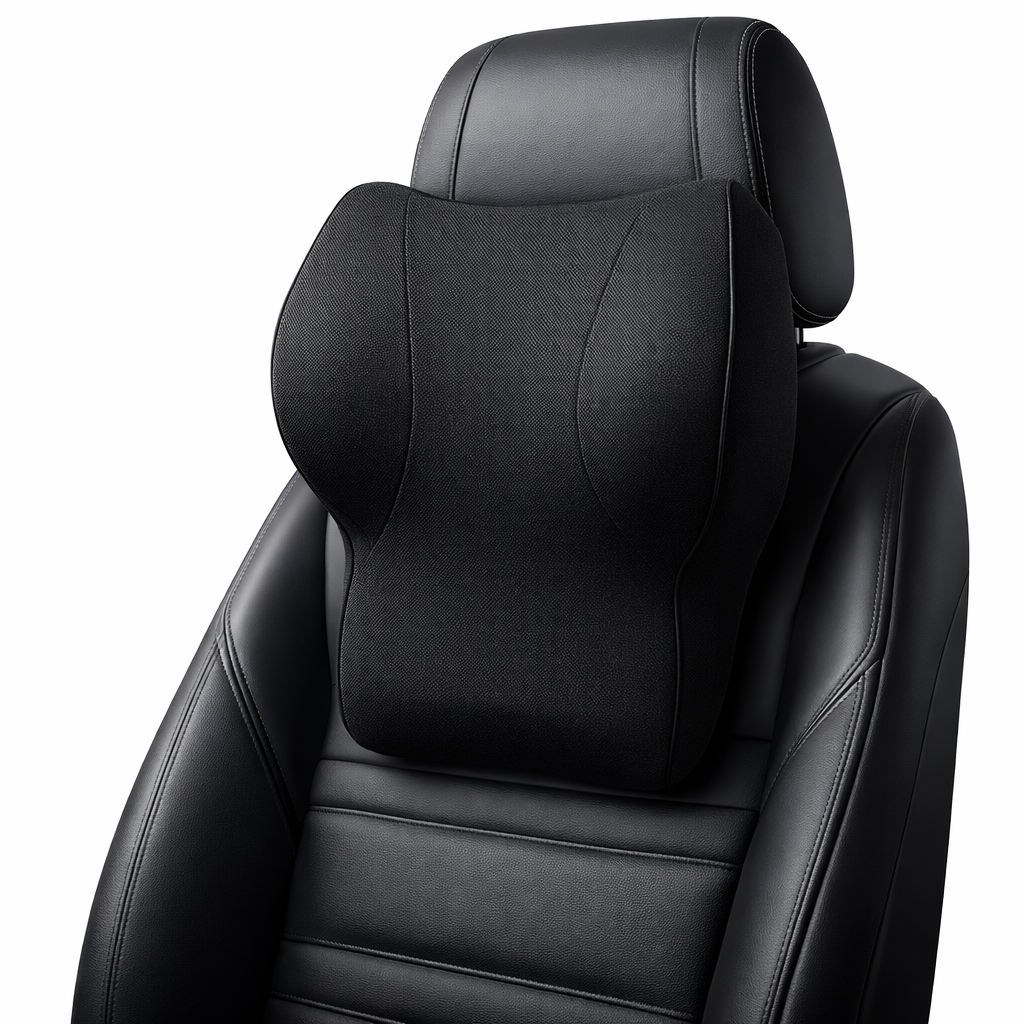 Car Neck Pillow Foam Back Rest &amp; Lumbar Cushion HHC