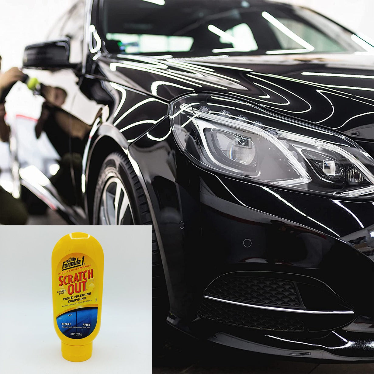 Formula 1 Scratch Out Paste Polishing Compound 227g – Car Paint Scratch Remover HHC