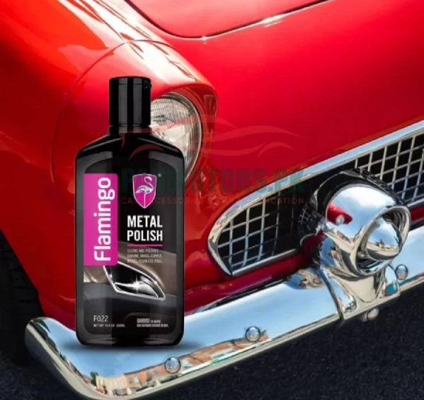 Flamingo Metal Polish 300ML – Multi-Surface Metal Cleaner &amp; Shine Restorer HHC