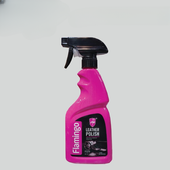 Flamingo Leather Polish 500ML – Premium Shine &amp; Protection HHC