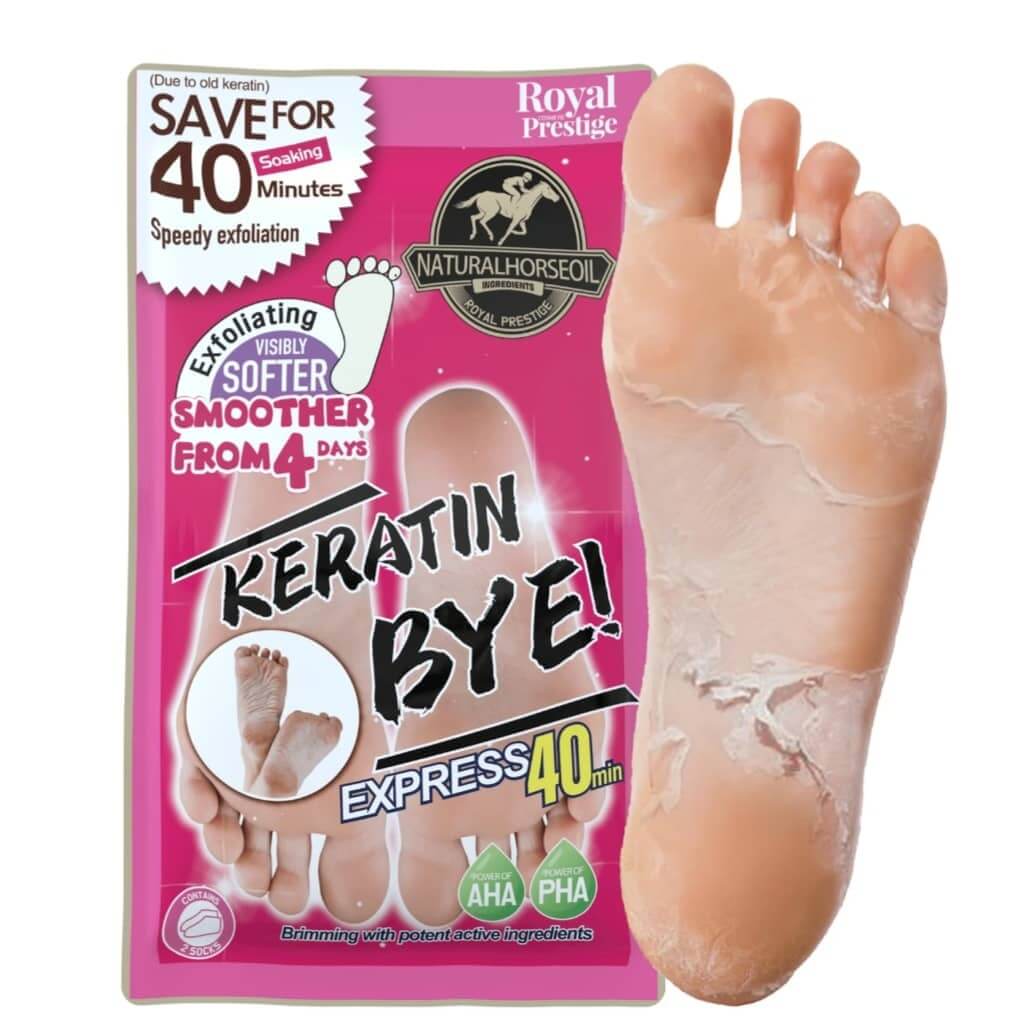 Royal Prestige – Keratin Bye Express Peeling Foot Mask HHC