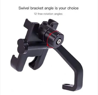 C2 Universal Aluminum Motorcycle Phone Holder HHC