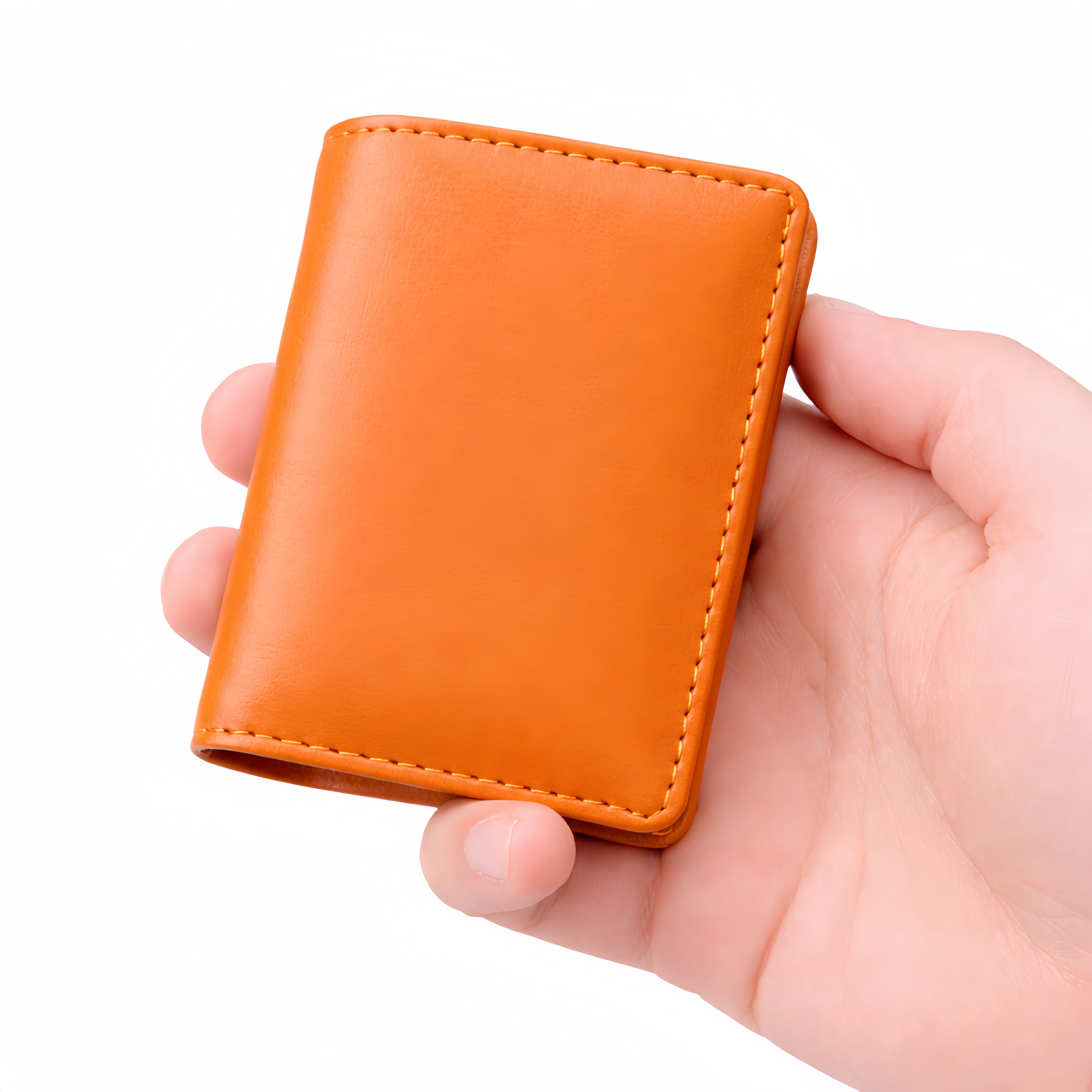 WAGLOK Korean Style Compact PU Leather Wallet for Men &amp; Women HHC