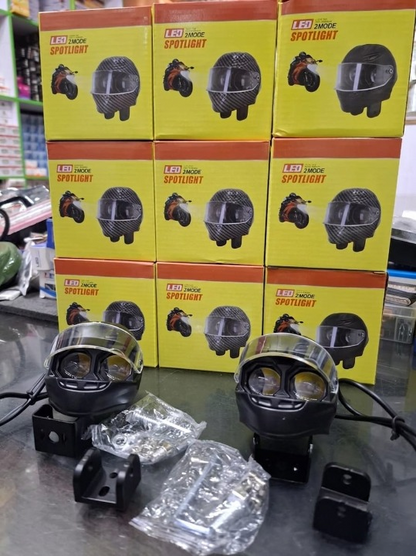 Universal Motorcycle LED Helmet-Style Spotlight HHC