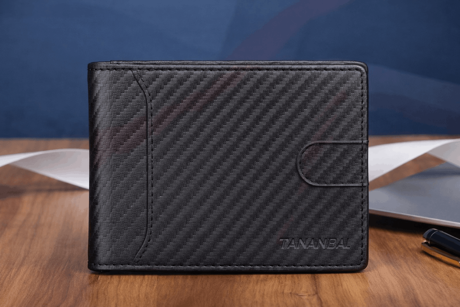 RFID Money Clip Card Holder – Slim Wallet with 12 Card Slots HHC