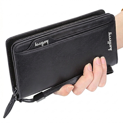 Balebaily Long Wallet for Men &amp; Women with Zipper Pocket HHC