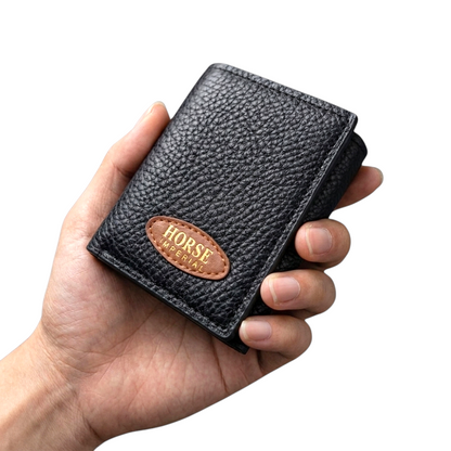 Trifold Short Wallet for Men &amp; Women with Zipper Cash Pocket HHC