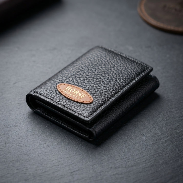 Trifold Short Wallet for Men &amp; Women with Zipper Cash Pocket HHC