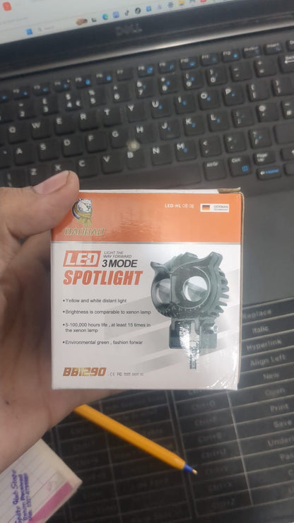 Universal Owl Fog Light & 4 Owl Indicator Set for 70CC, 125CC, and Universal Motorcycles HHC
