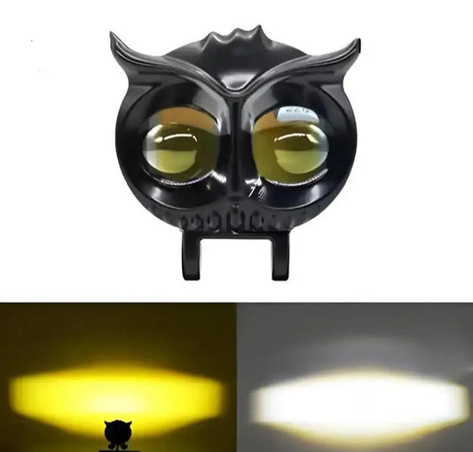 Universal Owl Fog Light & 4 Owl Indicator Set for 70CC, 125CC, and Universal Motorcycles HHC