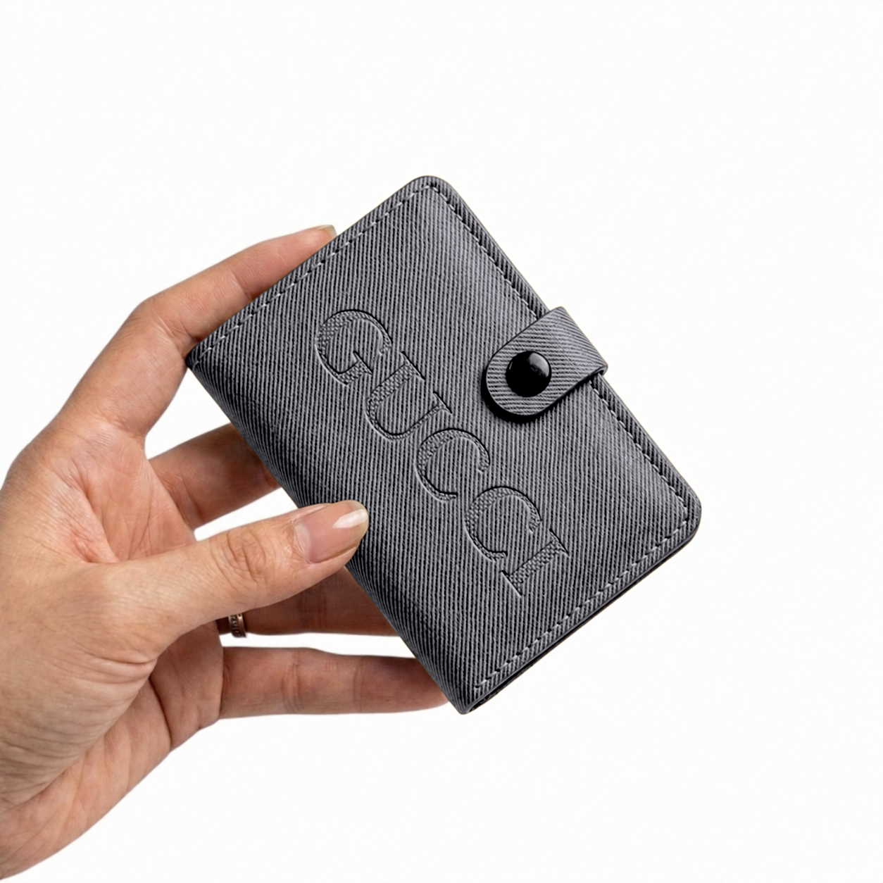WAGLOK Slim Tuck Lock Wallet with ID Window &amp; Cash Pocket HHC