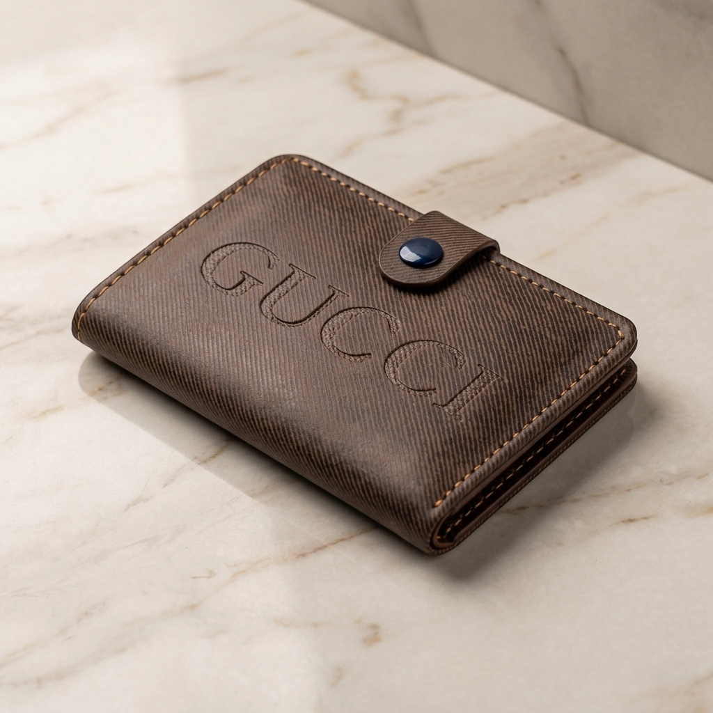 WAGLOK Slim Tuck Lock Wallet with ID Window &amp; Cash Pocket HHC