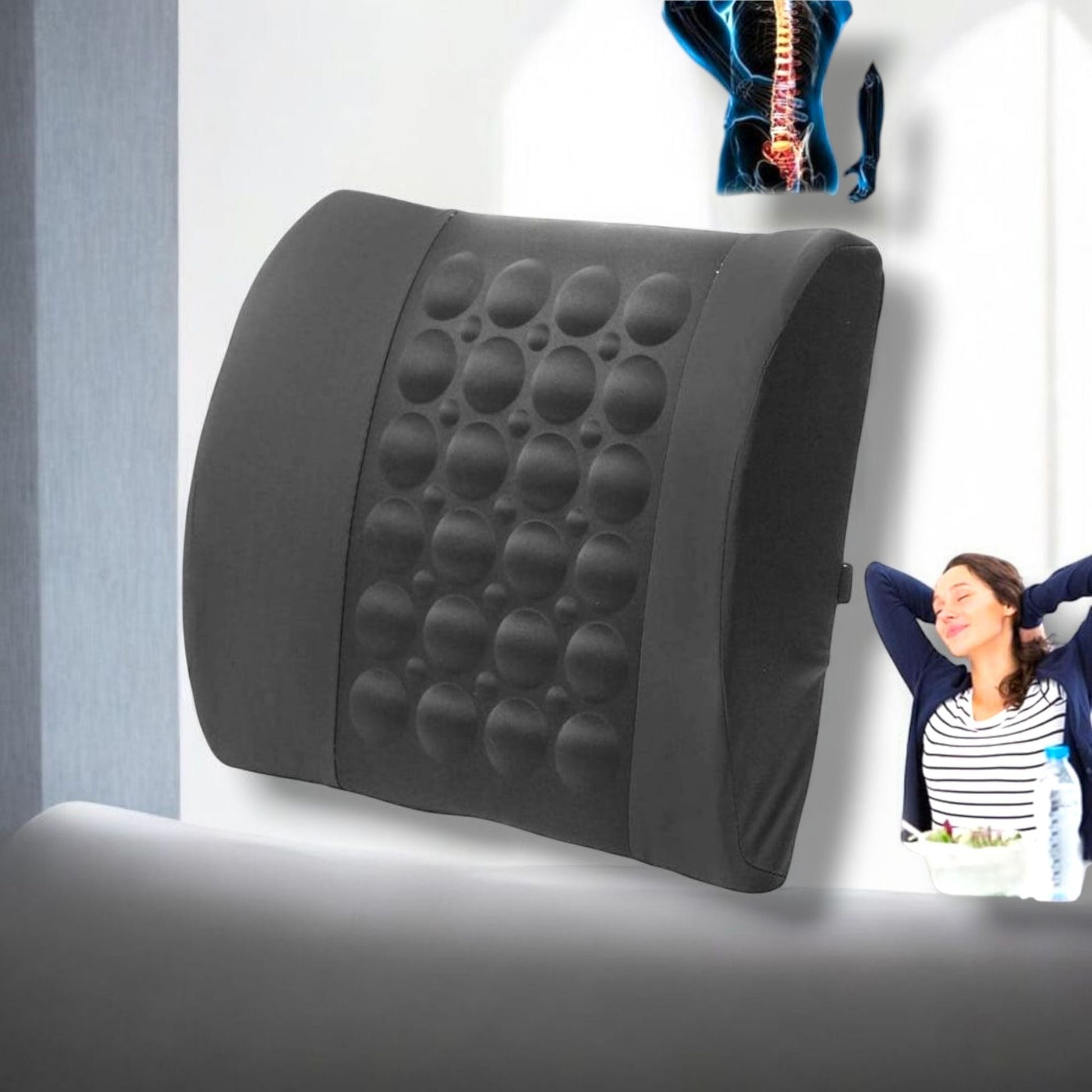 Car Seat Back Relief Lumbar Support Pillow – High-Quality Back &amp; Waist Cushion HHC