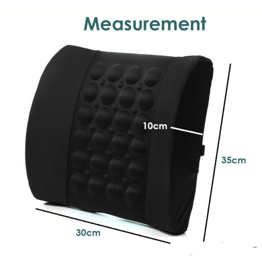 Car Seat Back Relief Lumbar Support Pillow – High-Quality Back &amp; Waist Cushion HHC