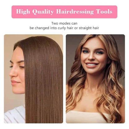 2-in-1 Mini Hair Straightener &amp; Curler HHC