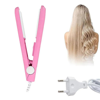 2-in-1 Mini Hair Straightener &amp; Curler HHC