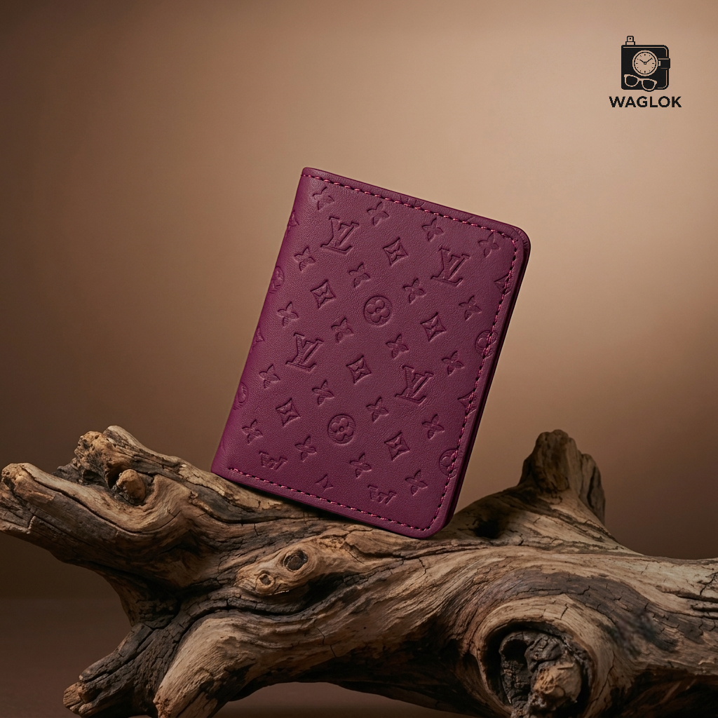 Designer Monogram Leather Wallet HHC