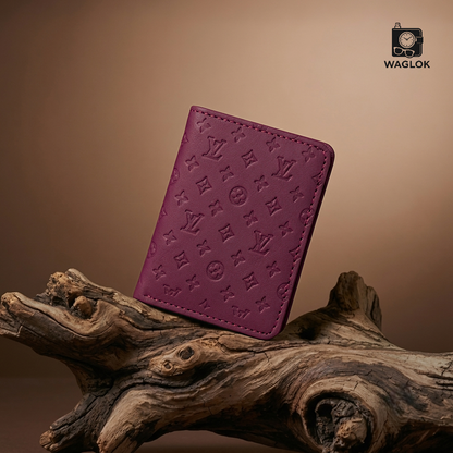 Designer Monogram Leather Wallet HHC