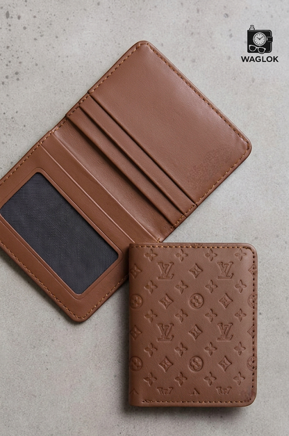 Designer Monogram Leather Wallet HHC