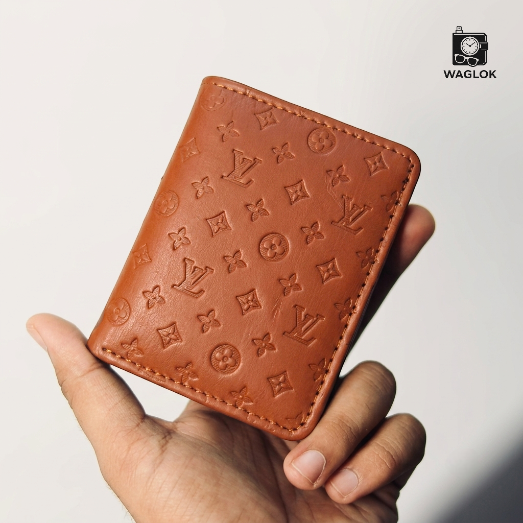Designer Monogram Leather Wallet HHC