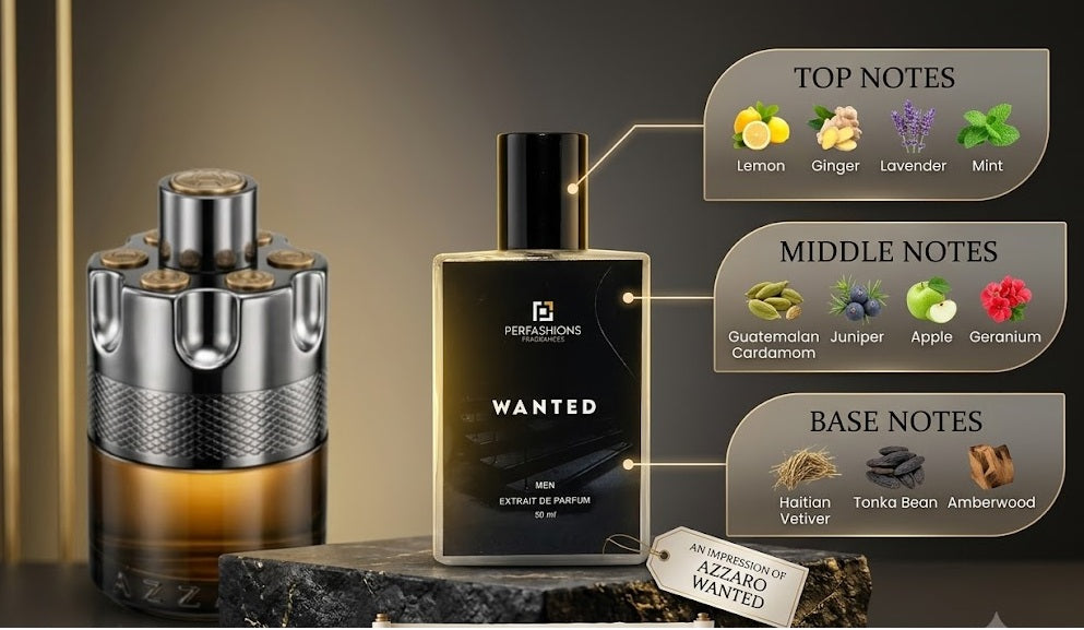 Wanted – Inspired Men's Eau de Parfum (EDP) 50ml HHC