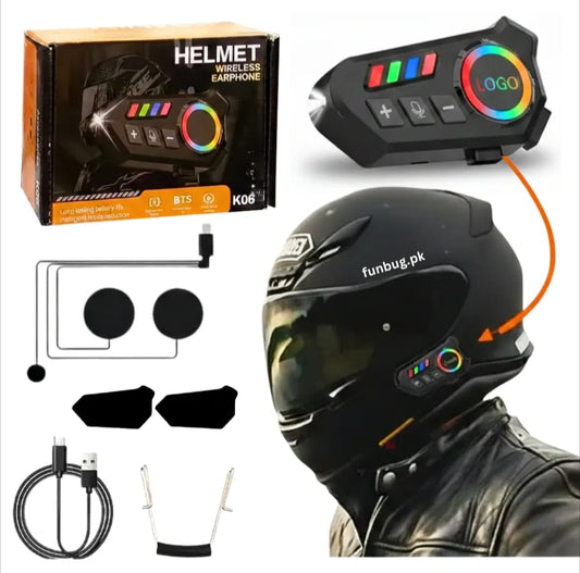 K06A Motorcycle Helmet Bluetooth Headset HHC