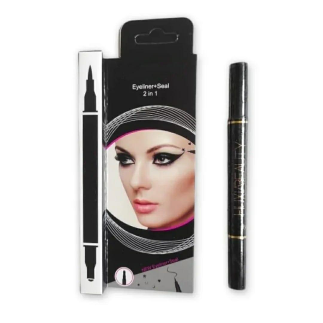 2-in-1 Waterproof Eyeliner &amp; Stamp Liner Pen HHC