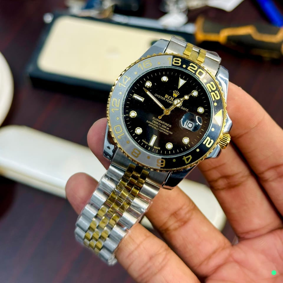 Rolex-Style Luxury Watch – Elegant Design &amp; Everyday Timepiece HHC