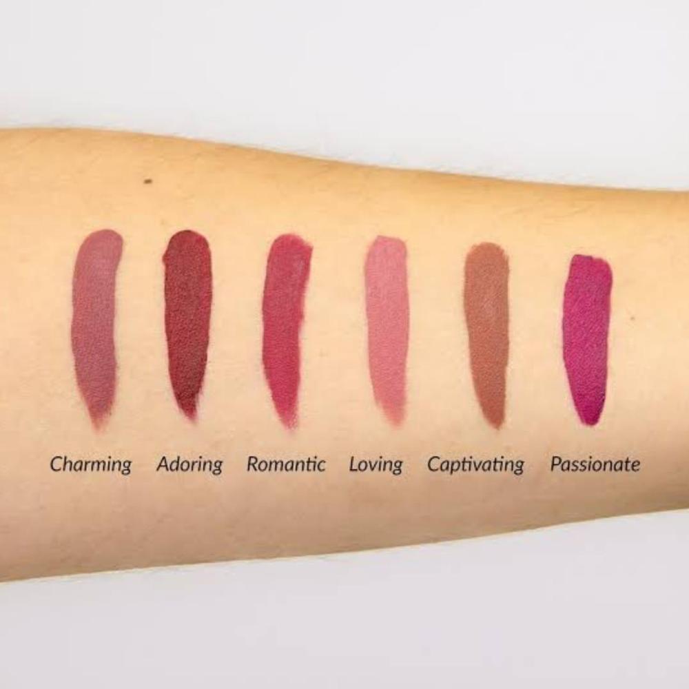 6 Pcs High Pigmented Flavored Lip Gloss Set HHC