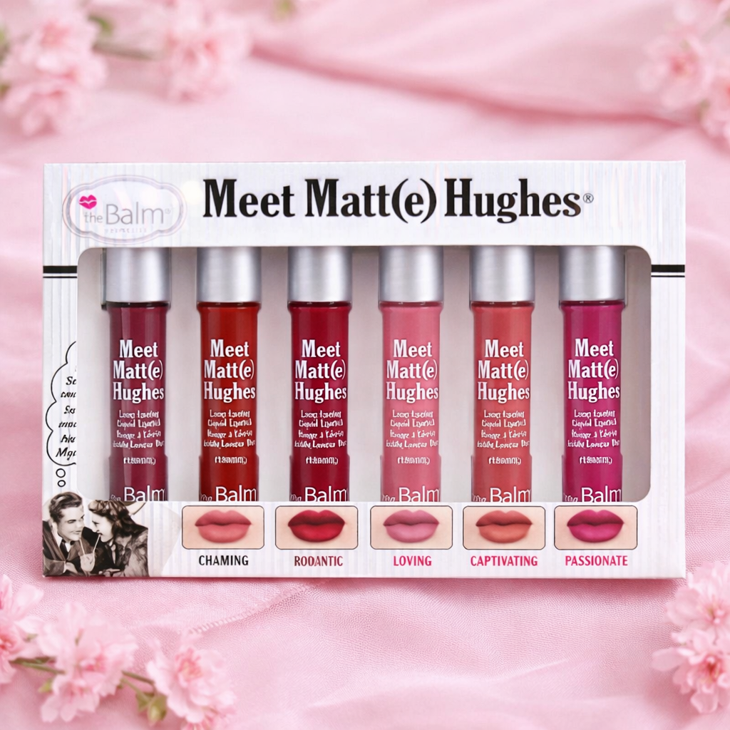 6 Pcs High Pigmented Flavored Lip Gloss Set HHC
