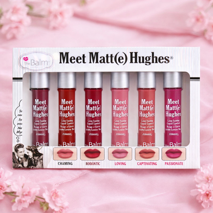 6 Pcs High Pigmented Flavored Lip Gloss Set HHC