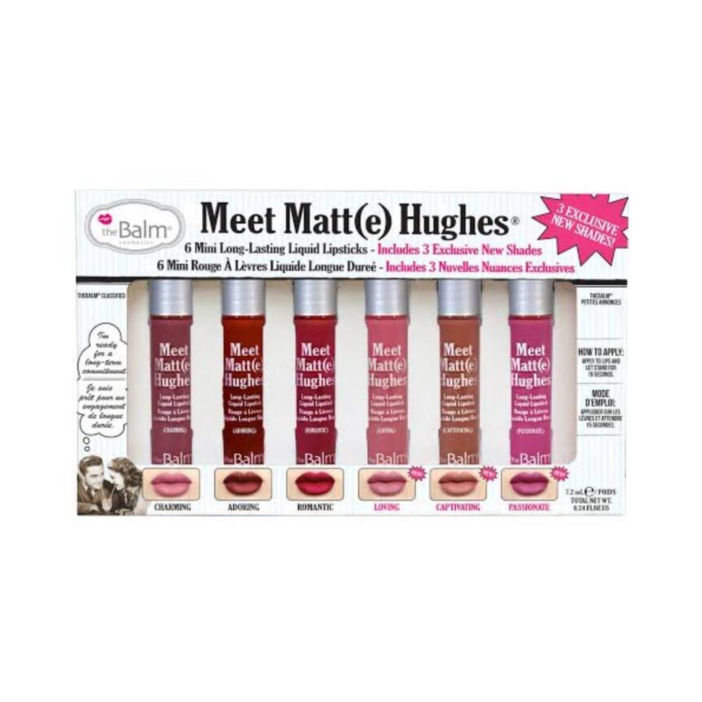 6 Pcs High Pigmented Flavored Lip Gloss Set HHC