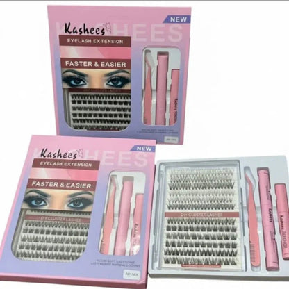 Kashee's 4 in 1 Eyelash Extension Set HHC