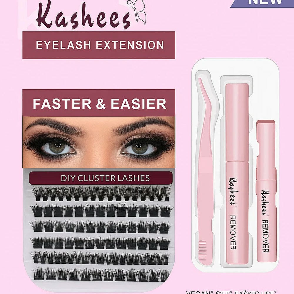Kashee's 4 in 1 Eyelash Extension Set HHC