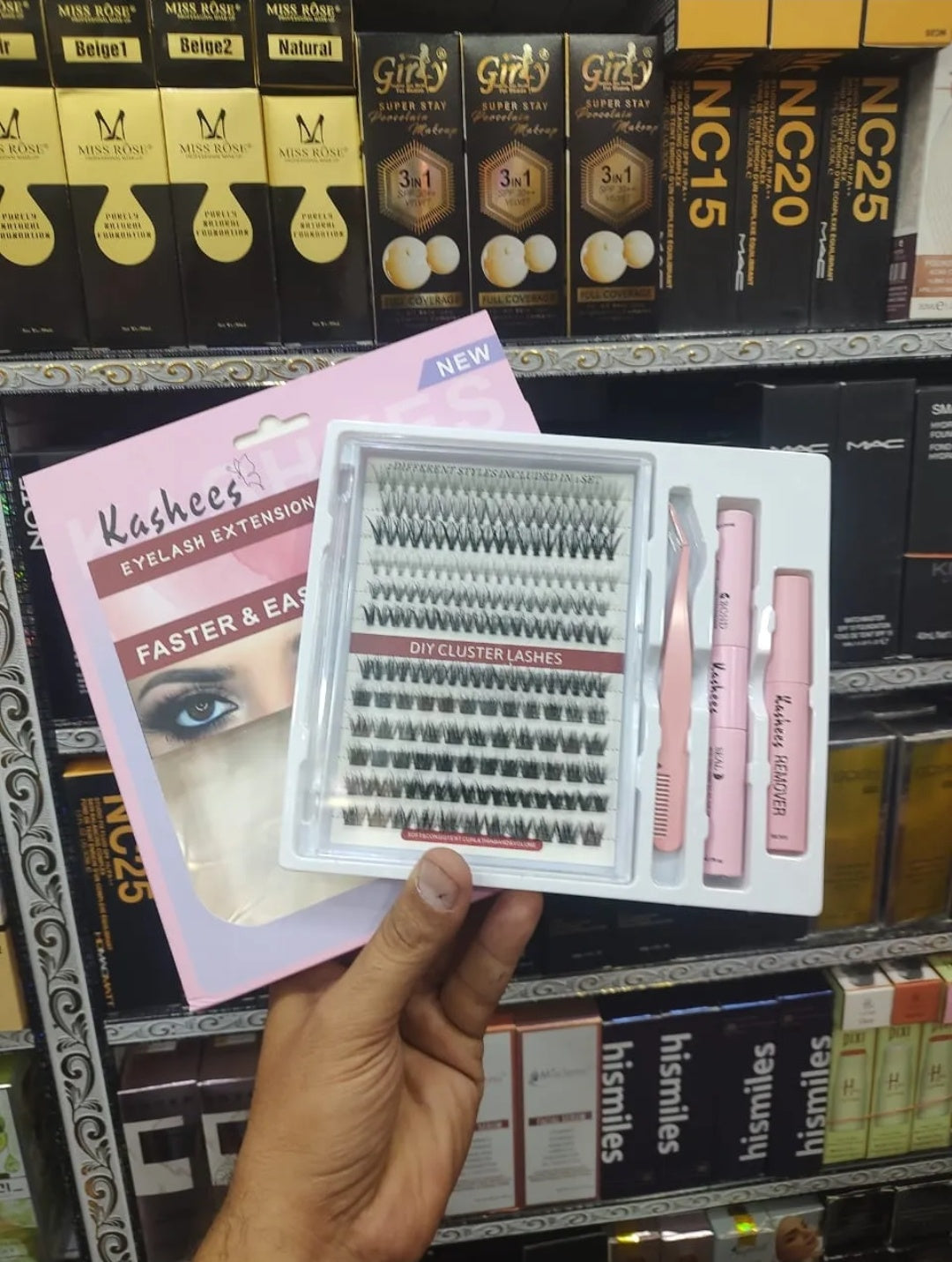Kashee's 4 in 1 Eyelash Extension Set HHC