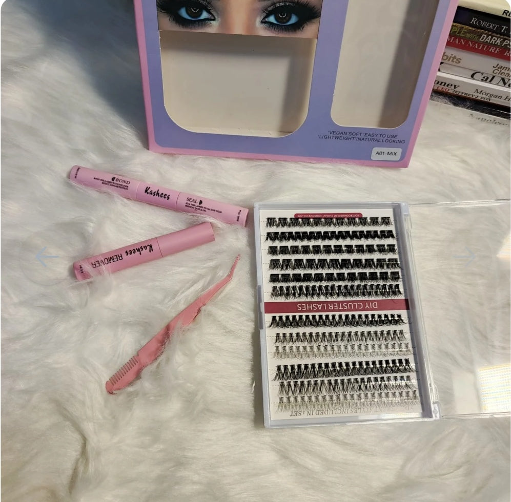 Kashee's 4 in 1 Eyelash Extension Set HHC