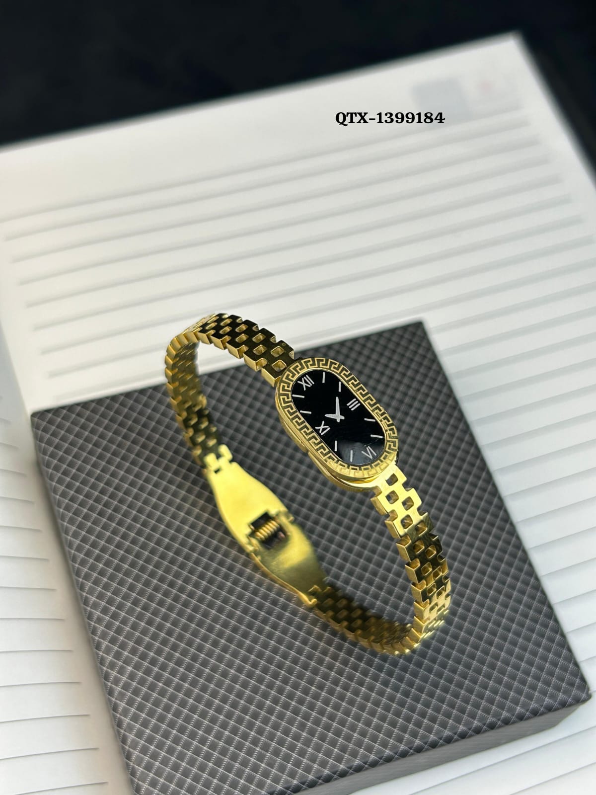 Fake Watch Handcuff Bracelet for Women HHC
