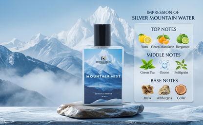 Mountain Mist – Aromatic Marine Extrait de Parfum for Men &amp; Women – 50ml HHC