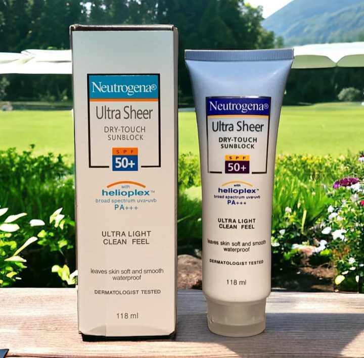Neutrogena Ultra Sheer Sunblock HHC
