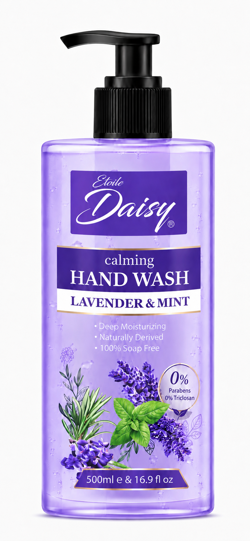 Etoile Daisy Calming Lavender &amp; Mint Hand Wash – 500ml HHC
