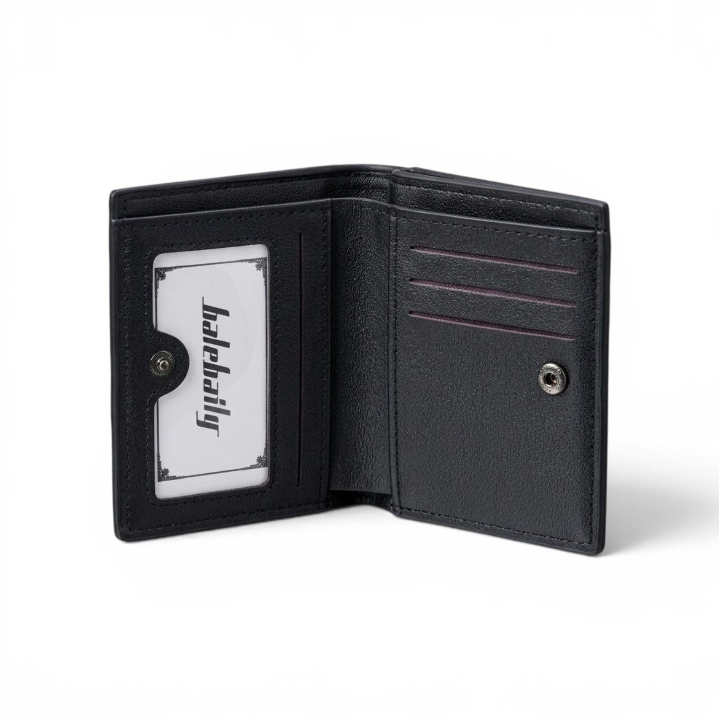 Balebaily Croc Texture Bifold Wallet HHC