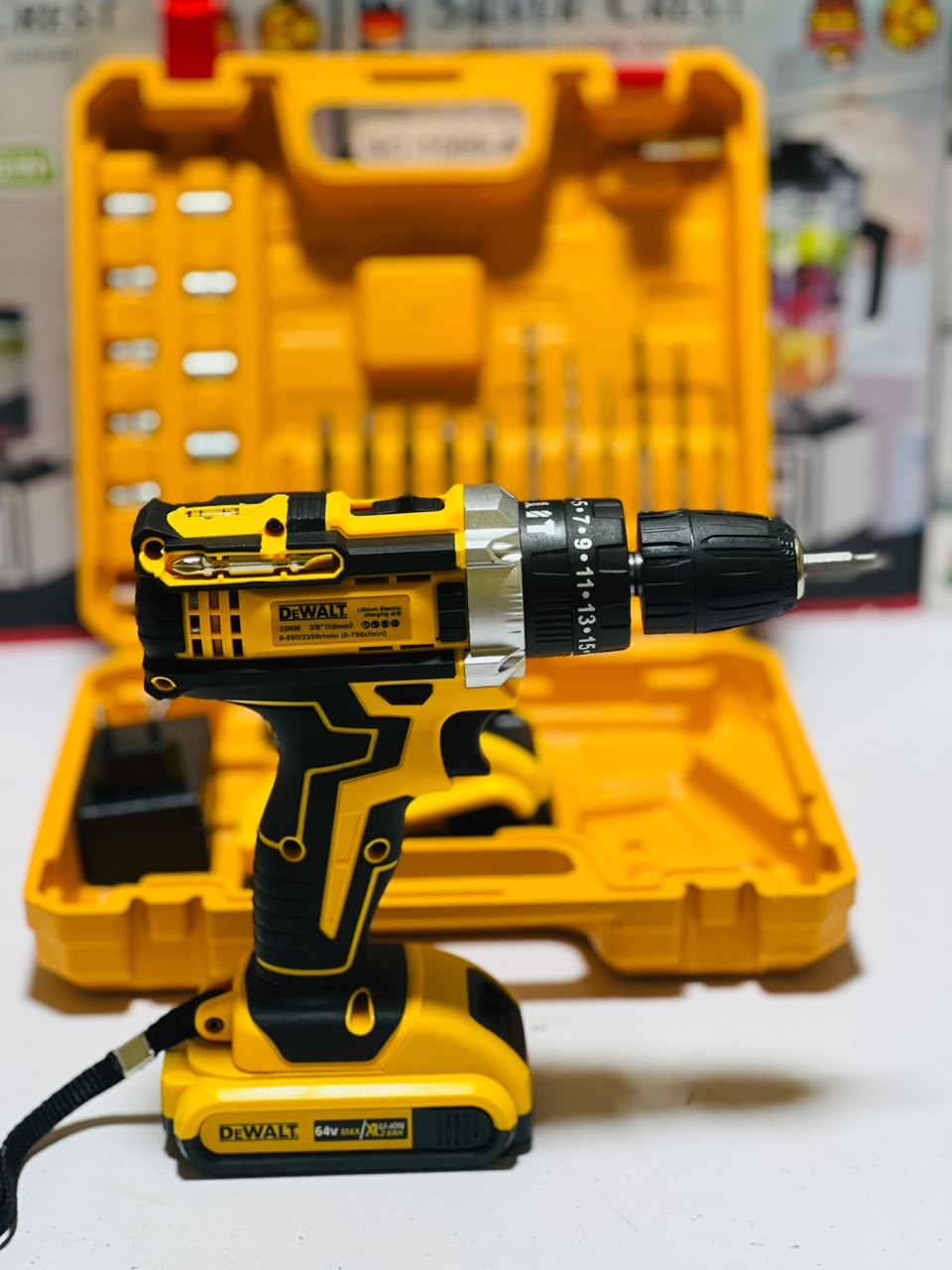 DeWalt 64V Cordless Electric Drill Machine HHC