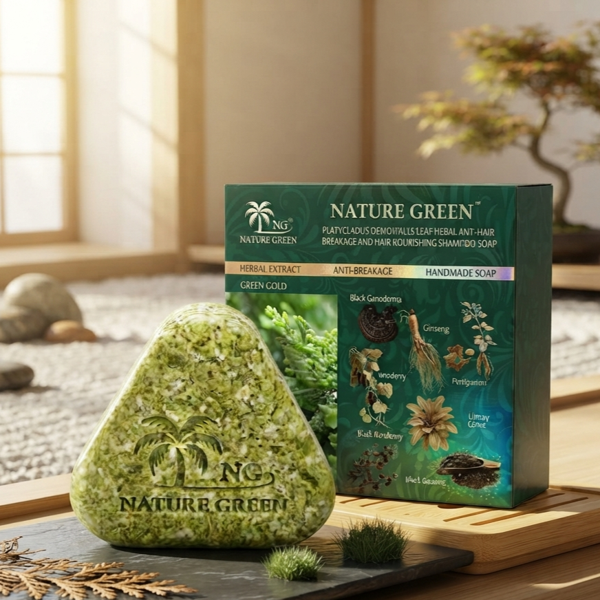 Green Gold Herbal Hair Soap HHC