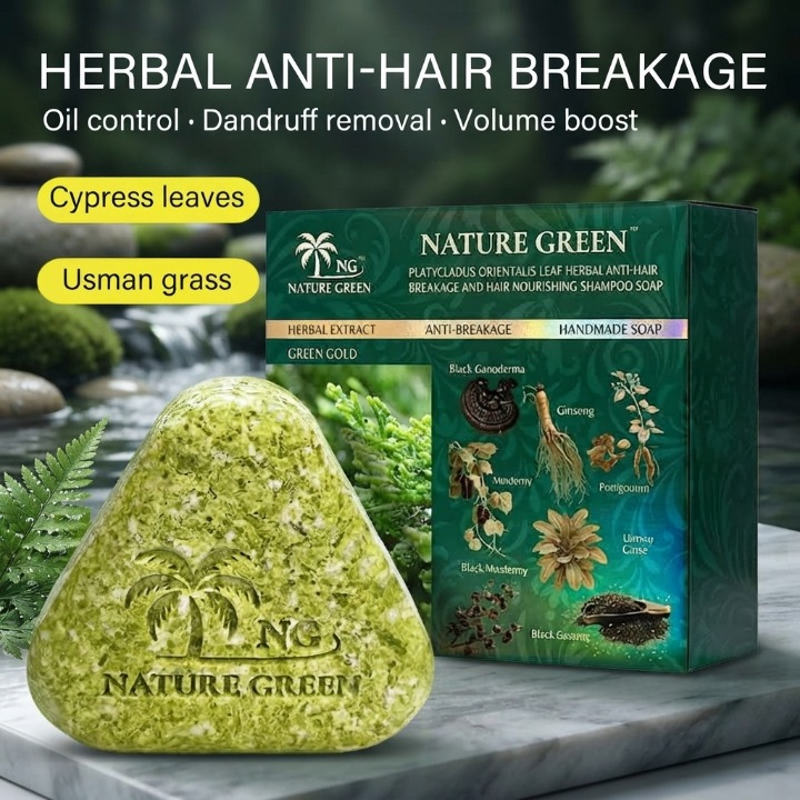 Green Gold Herbal Hair Soap HHC