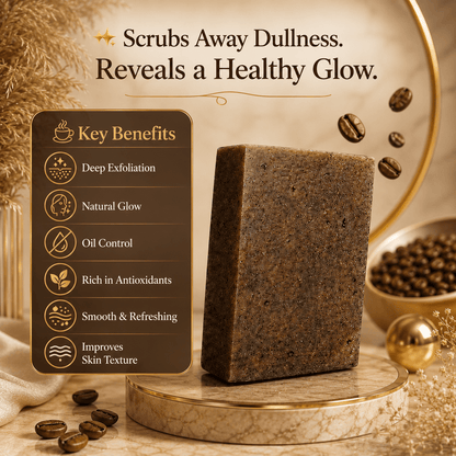 Organic Coffee Exfoliating Soap HHC