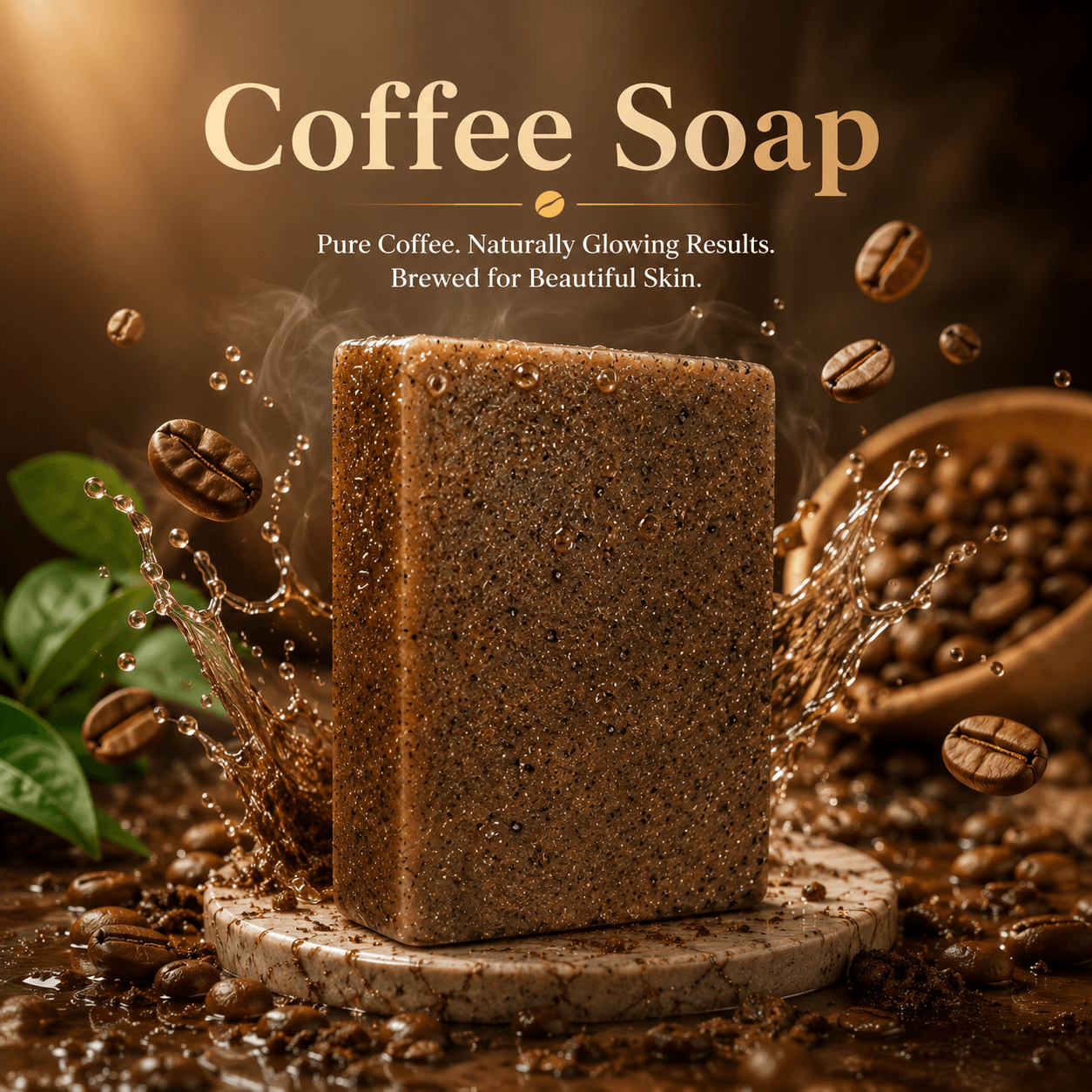 Organic Coffee Exfoliating Soap HHC